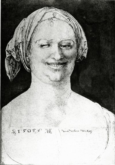Portrait of a Peasant Woman, 1505 by Albrecht Dürer